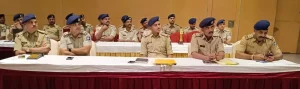 51 police officers-employees of Ichpore were honored with certificates and mementos for their excellent performance