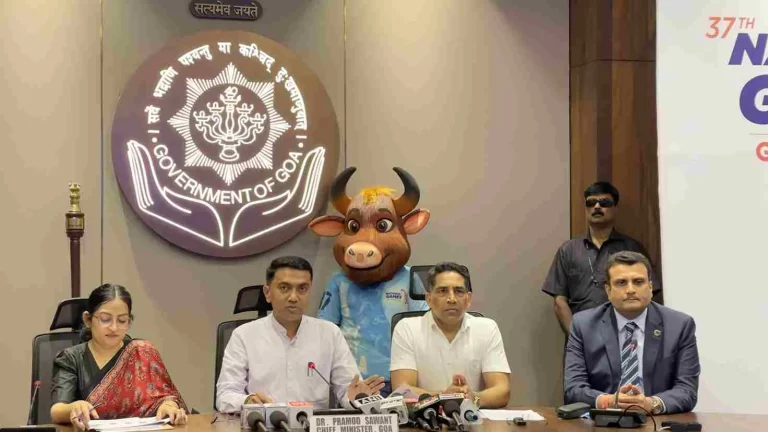 Goa will host the 37th National Sports Festival with a record of 43 sports
