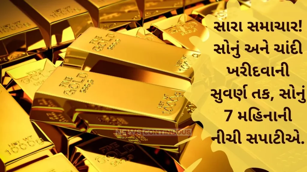 Gold Price Forecast Golden opportunity to buy gold and silver, gold at 7-month low, big decline