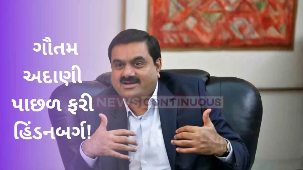 Hindenburg again behind Gautam Adani
