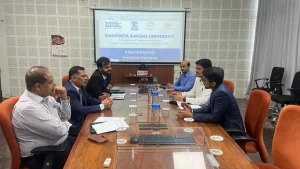 Rashtriya Raksha University (RRU) and Gujarat Institute of Disaster Management (GIDM) signed the MoU.
