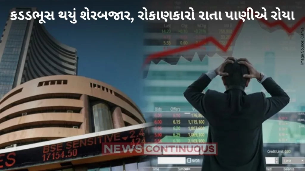 Share market crash : Sensex sinks 734 pts, Nifty below 19295; SmallCaps crack