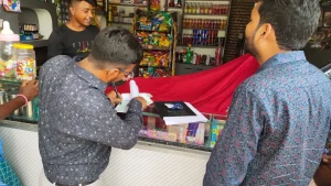 Squad Team's Anti-Tobacco Campaign in Sachin-Lajpore Area