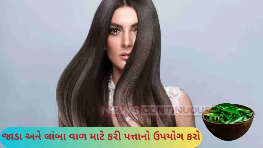 Uses of curry leaves for thick and long hair