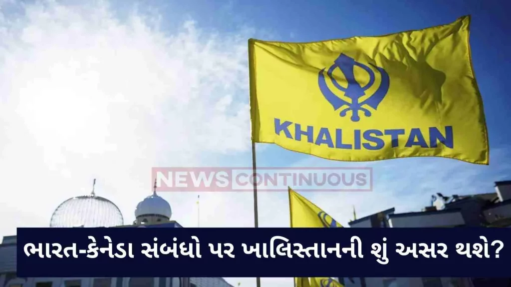 What is the impact of Khalistan on India-Canada relations?