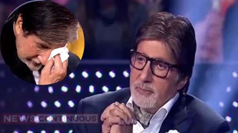 Amitabh bachchan get emotional on kaun KBC 15 set