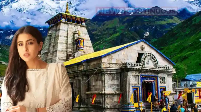 Sara ali khan reached kedarnath dham watching the video of her spiritual journey