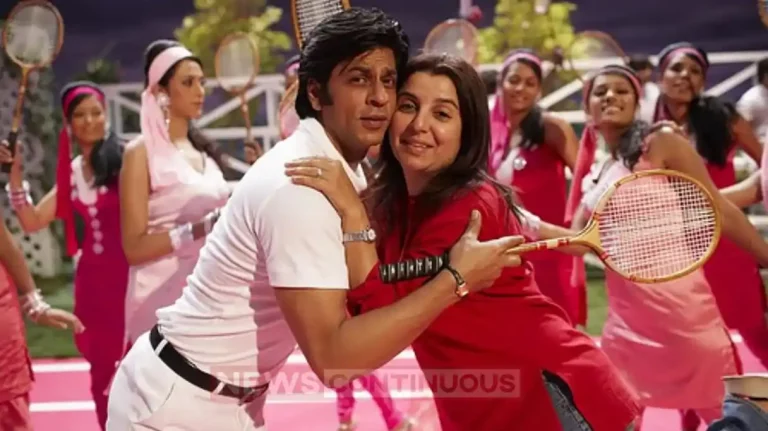 Farah khan reveals that shahrukh khan did not drink water for 2 days during om shanti om song