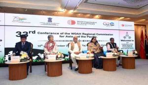 India hosted the 33rd Conference of the WOAH Regional Commission for Asia and the Pacific in New Delhi