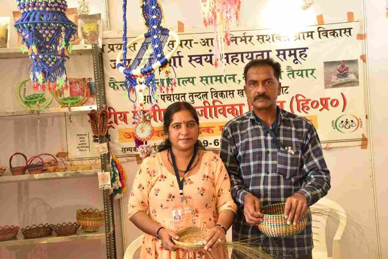 Manjuben of Himachal Pradesh making a valuable contribution to realize the name 'Vocal for Local