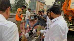 Mumbai Air Pollution Maharashtra Chief Minister Eknath Shinde left the caravan and took action in this matter..
