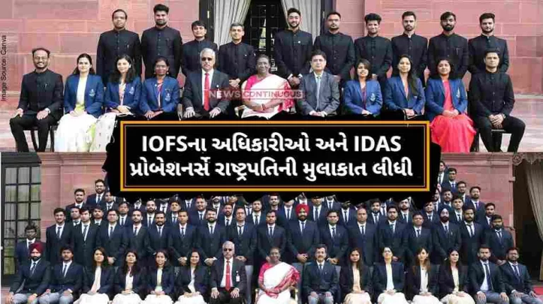 Officials of the Indian Ordnance Factories Service and service probationers of the Indian Defense Department visited the President