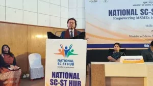 The National SC-ST Hub Mega Conclave for Entrepreneurs was organized in Shillong, Meghalaya