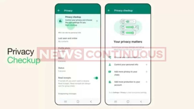 WhatsApp Privacy Checkup