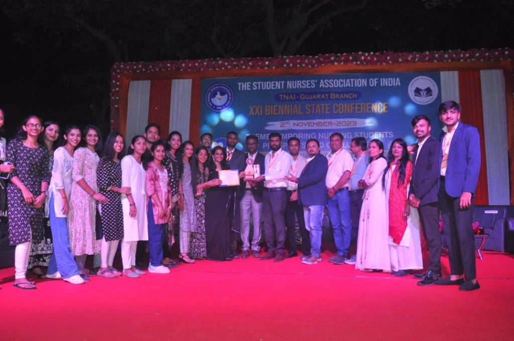 The 21st State Tri-Annual Conference of The Student Nurses Association of India (Gujarat Branch) was held.