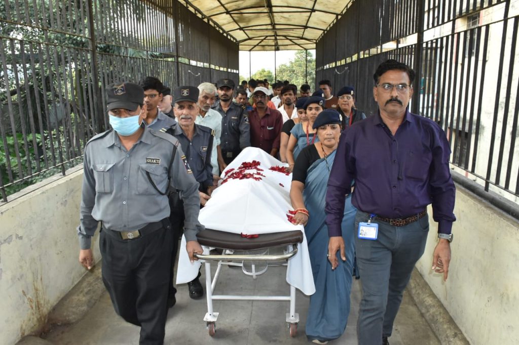 Surat : Brain dead patient's 'free tissue donation' from Surat's new civil hospital.