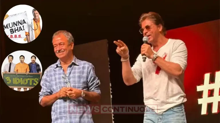 shahrukh khan reveal how he lost rajkumar hirani superhit film munna bhai mbbs and 3 idiots