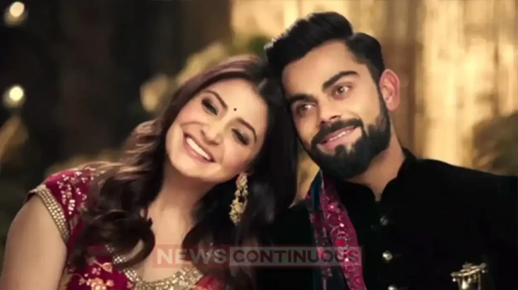 virat kohli looks for anushka sharma from dressing room