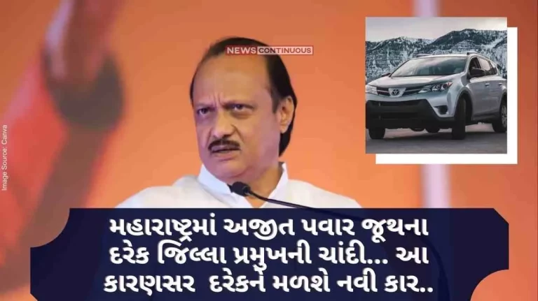Maharashtra Politics Silver of every district president of Ajit Pawar group in Maharashtra... For this reason everyone will get a new car