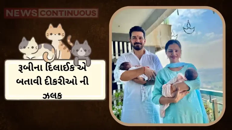 rubina dilaik shares photo along with twins reveals name of both daughters