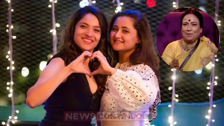 Bigg boss 17 rashmi desai support ankita lokhande on vicky jain mother statement