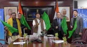 Civil Aviation Minister Shri Jyotiraditya M Scindia gave the green light to the flight from Ayodhya to Ahmedabad.