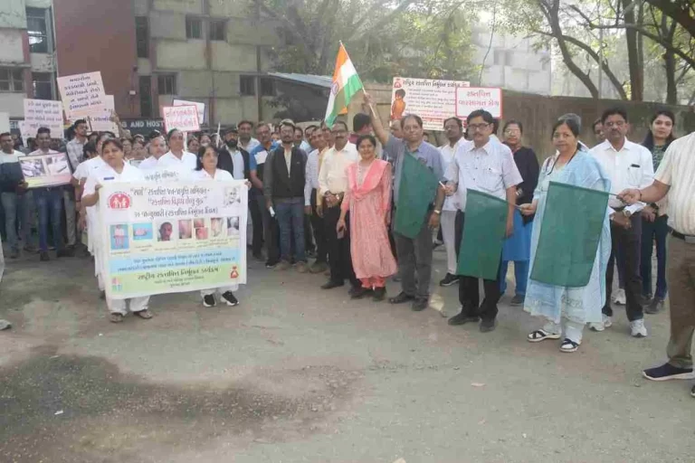 Dated for leprosy awareness in Surat district. 30 Jan to 13 Feb Meanwhile, the launch of “Sparsh Leprosy Awareness Campaign