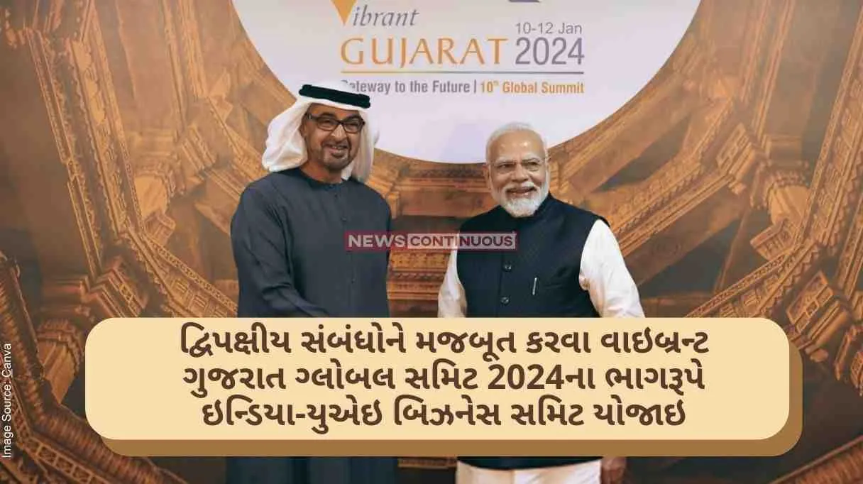 India-UAE Business Summit held as part of Vibrant Gujarat Global Summit 2024 to strengthen bilateral ties