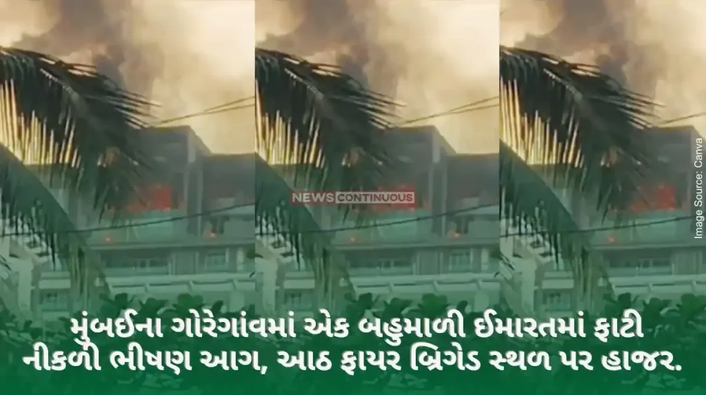 Mumbai Fire - Fire Breaks Out in Goregaon High-Rise