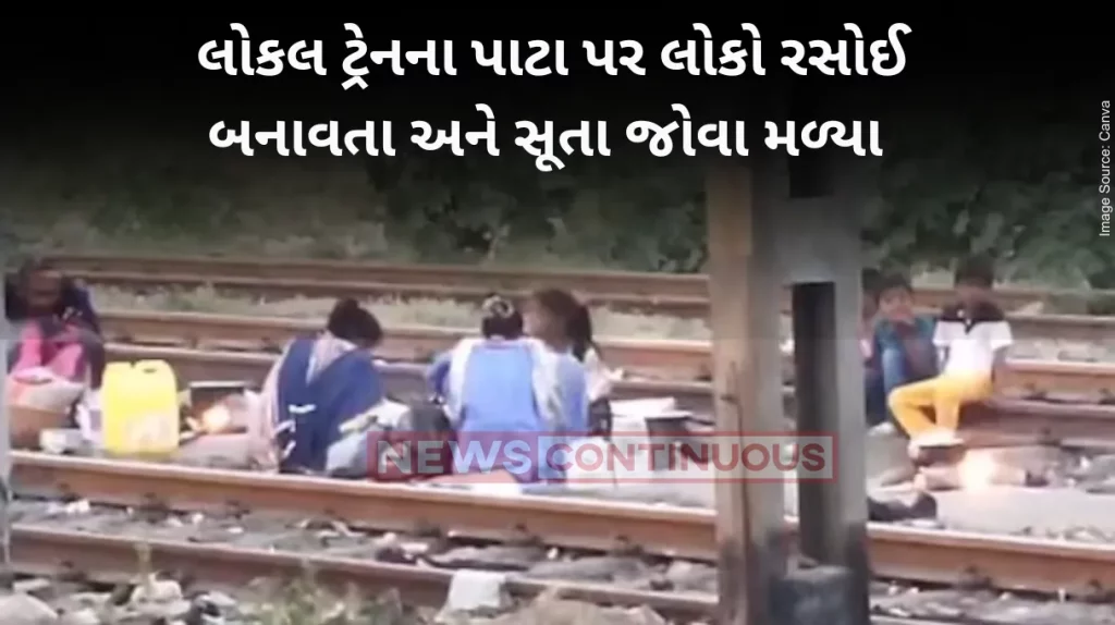 Mumbai local trainPeople cook food on Mumbai local train tracks, shocking video goes viral
