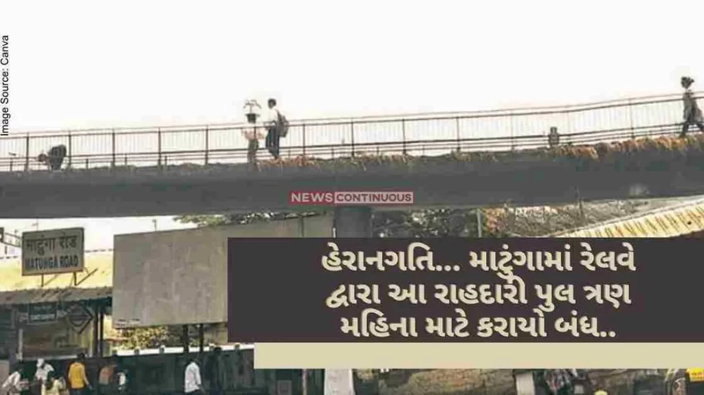 Mumbai, the railways closed its Z bridge in the area and public anger against the railways for not providing any alternative route.