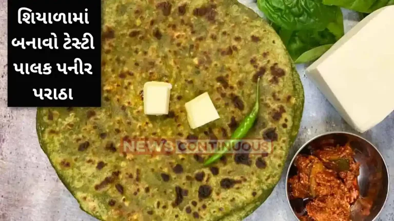 Palak Paneer Paratha How to make healthy Palak Paneer Parathas in morning for kids