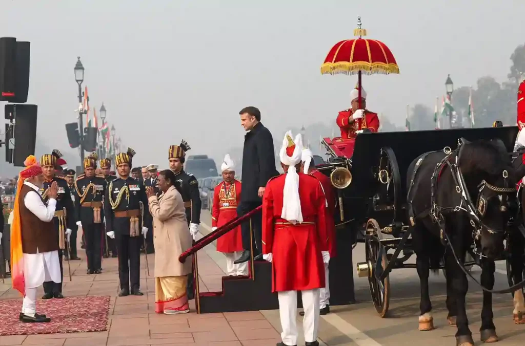 Republic Day 2024 PM thanks France Prez for attending Republic Day celebrations
