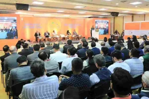 Shri Dharmendra Pradhan attended the inaugural session on Building Workforce for Future -Skill Development for Industry 4.0 in Gandhinagar