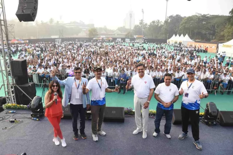 To mark the historic 250th anniversary of Mazdock Mumbai, a special Mazdock Mumbai 10K run concludes..