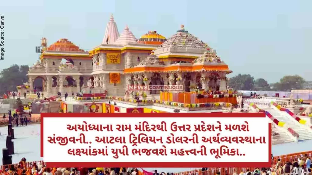 Uttar Pradesh will get Sanjeevani from Ayodhya's Ram Mandir.. UP will play an important role in the target of a 5 trillion dollar economy..