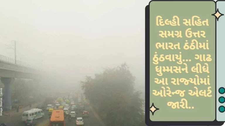 Weather Forecast The whole of North India including Delhi is engulfed in cold,Orange alert issued in these states due to thick fog