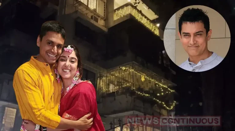 aamir khan house lights up before daughter ira khan wedding
