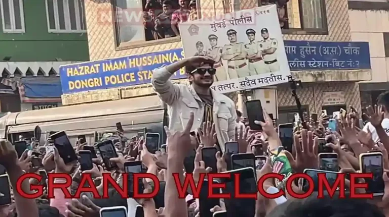 bigg boss 17 winner munawar faruqui gets grand welcome in his home dongri
