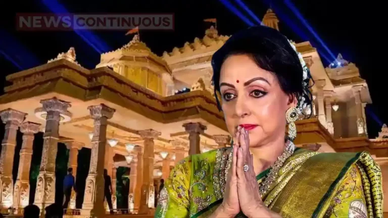 hema malini tweeted about atmosphere in ayodhya