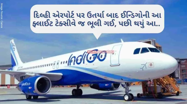 Delhi Airport After landing at Delhi airport, this Indigo flight was forgotten by the taxiway itself, then this happened.. Delhi Airport After landing at Delhi airport, this Indigo flight was forgotten by the taxiway itself, then this happened..