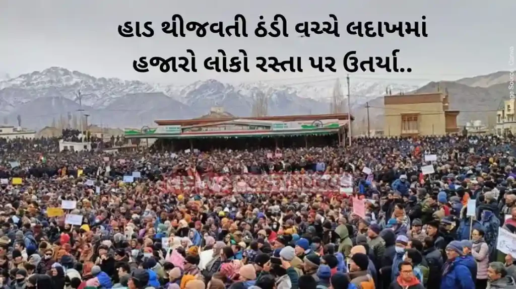 Ladakh Statehood Demands Ladakh shuts down as thousands march for statehood and constitutional safeguards