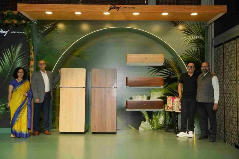 New Innovation.. Godrej Appliances Launches Wood-Finished, Natural Inspired AC & Refrigerators.. New Innovation.. Godrej Appliances Launches Wood-Finished, Natural Inspired AC & Refrigerators..