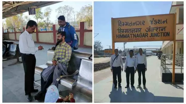 Railway News  Ahmedabad  Railway division collects record 23.02 crore fine from ticketless travellers Railway News Ahmedabad Railway division collects record 23.02 crore fine from ticketless travellers