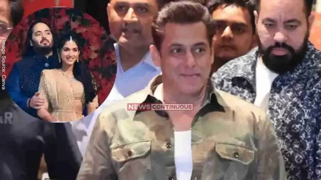 Salman khan અનંત અને રાધિકા ના પ્રિ વેડિંગ ફંક્શન માં હાજરી આપવા જામનગર પહોંચ્યો