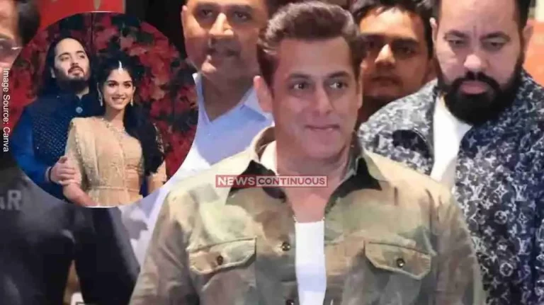 Salman khan અનંત અને રાધિકા ના પ્રિ વેડિંગ ફંક્શન માં હાજરી આપવા જામનગર પહોંચ્યો