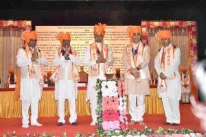 Surat The 55th graduation ceremony of Veer Narmad University was held, this year thousands of students were awarded degrees.