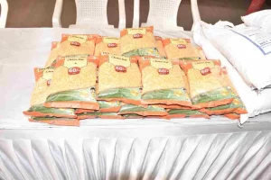 The first 'Bharat Brand' product sales center 'Gralamakshmi Haat' was inaugurated in surat district of Gujarat.