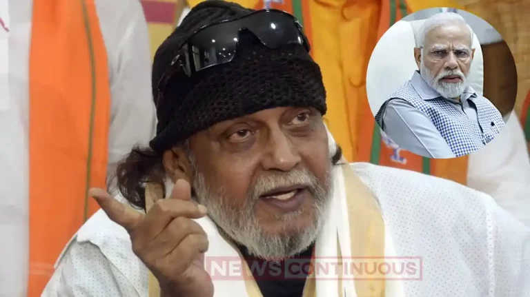 mithun chakraborty discharge from hospital pm modi scolded him