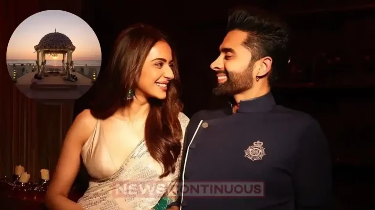 rakul jackky wedding mandap will be decorated on seaside